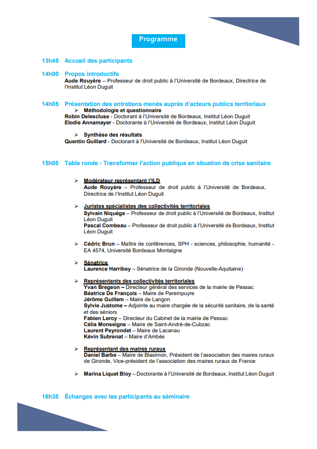 Programme_séminaire du Vendredi 26 Mars 2021